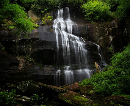 Cherokee national forest waterfall by Brian Solomon Cherokee national forest waterfall by Brian Solomon